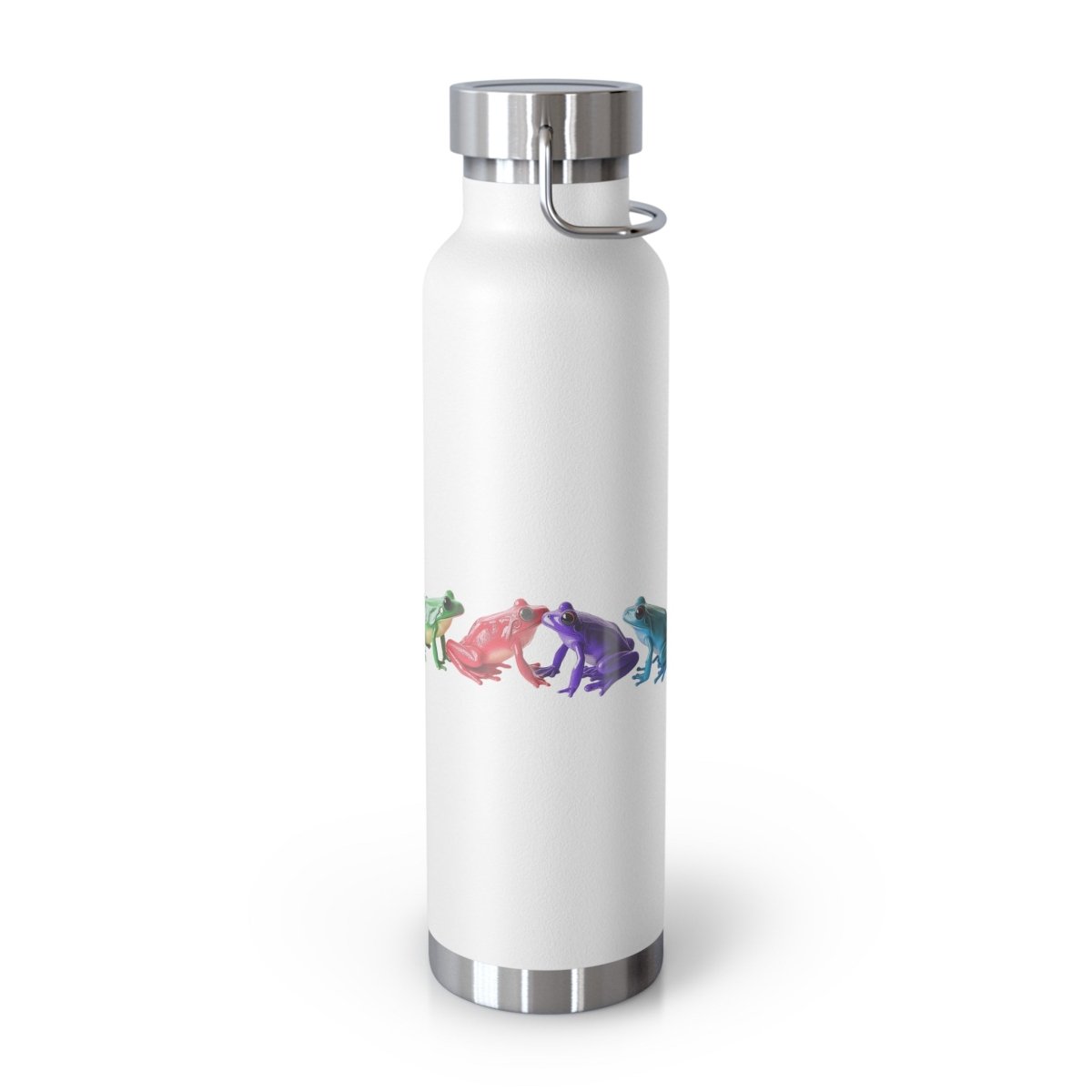 Rainbow Frogs 8 Insulated Bottle 22oz - BigSippin