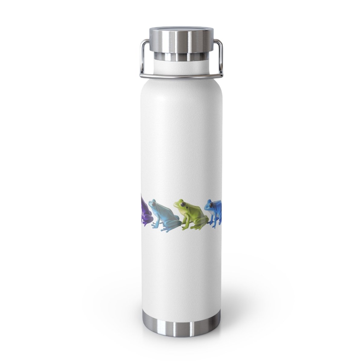 Rainbow Frogs 8 Insulated Bottle 22oz - BigSippin