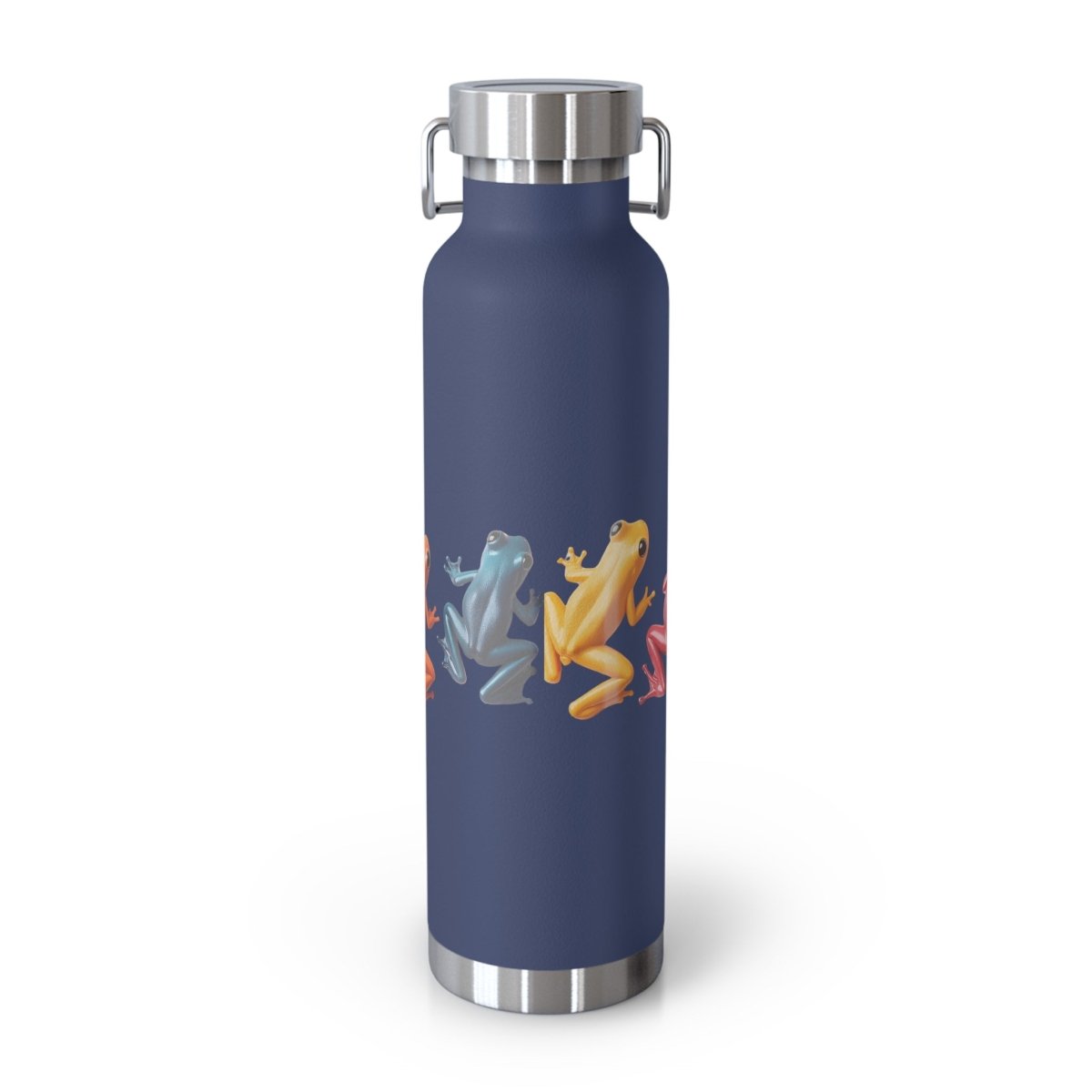 Rainbow Frogs 9 Insulated Bottle 22oz - BigSippin