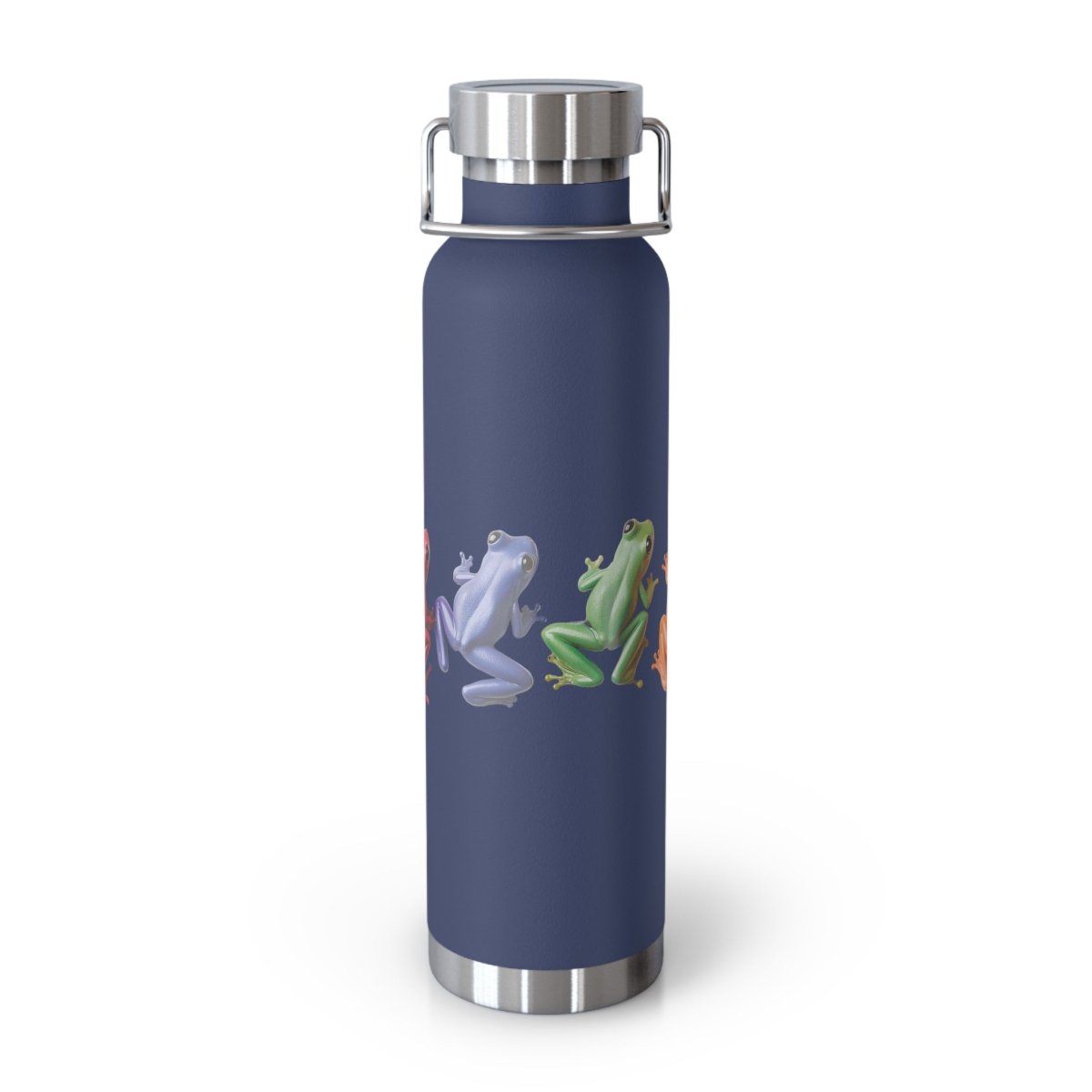 Rainbow Frogs 9 Insulated Bottle 22oz - BigSippin