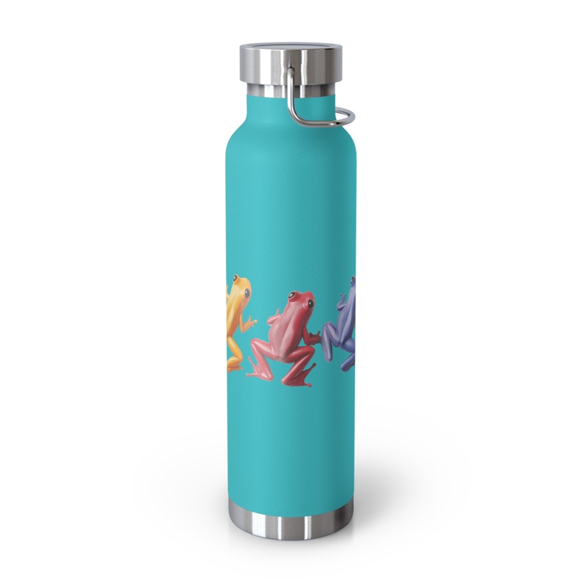 Rainbow Frogs 9 Insulated Bottle 22oz - BigSippin