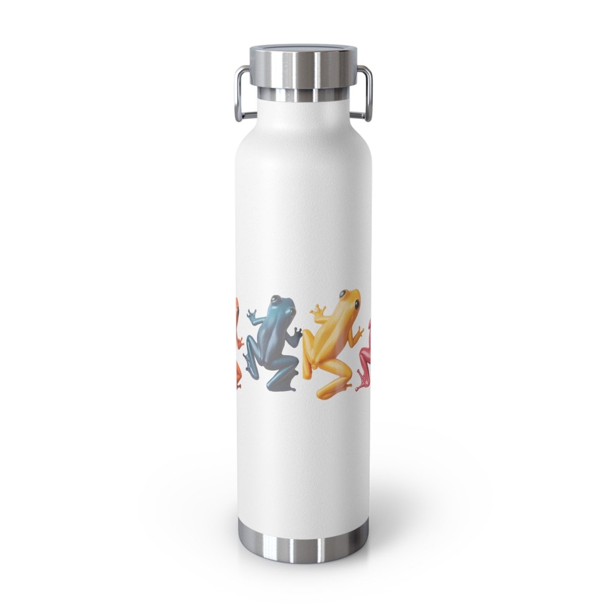 Rainbow Frogs 9 Insulated Bottle 22oz - BigSippin
