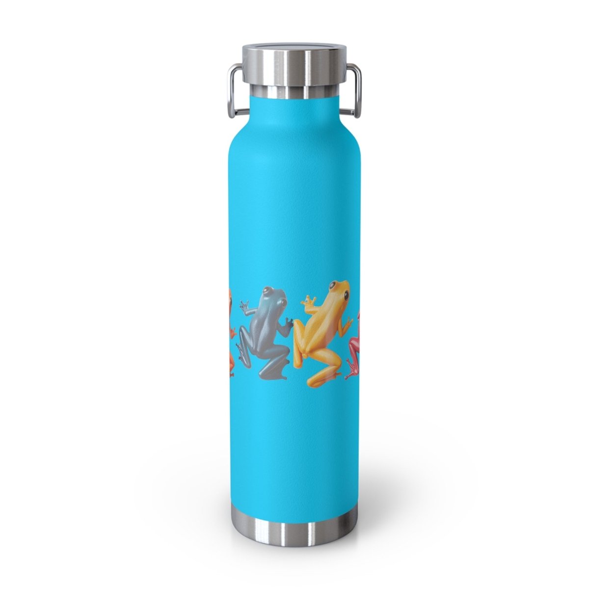 Rainbow Frogs 9 Insulated Bottle 22oz - BigSippin