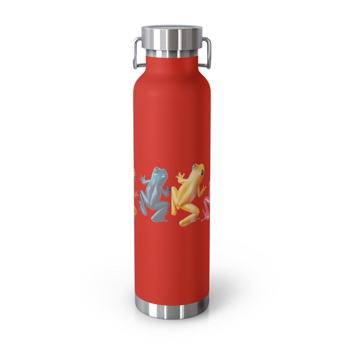 Rainbow Frogs 9 Insulated Bottle 22oz - BigSippin
