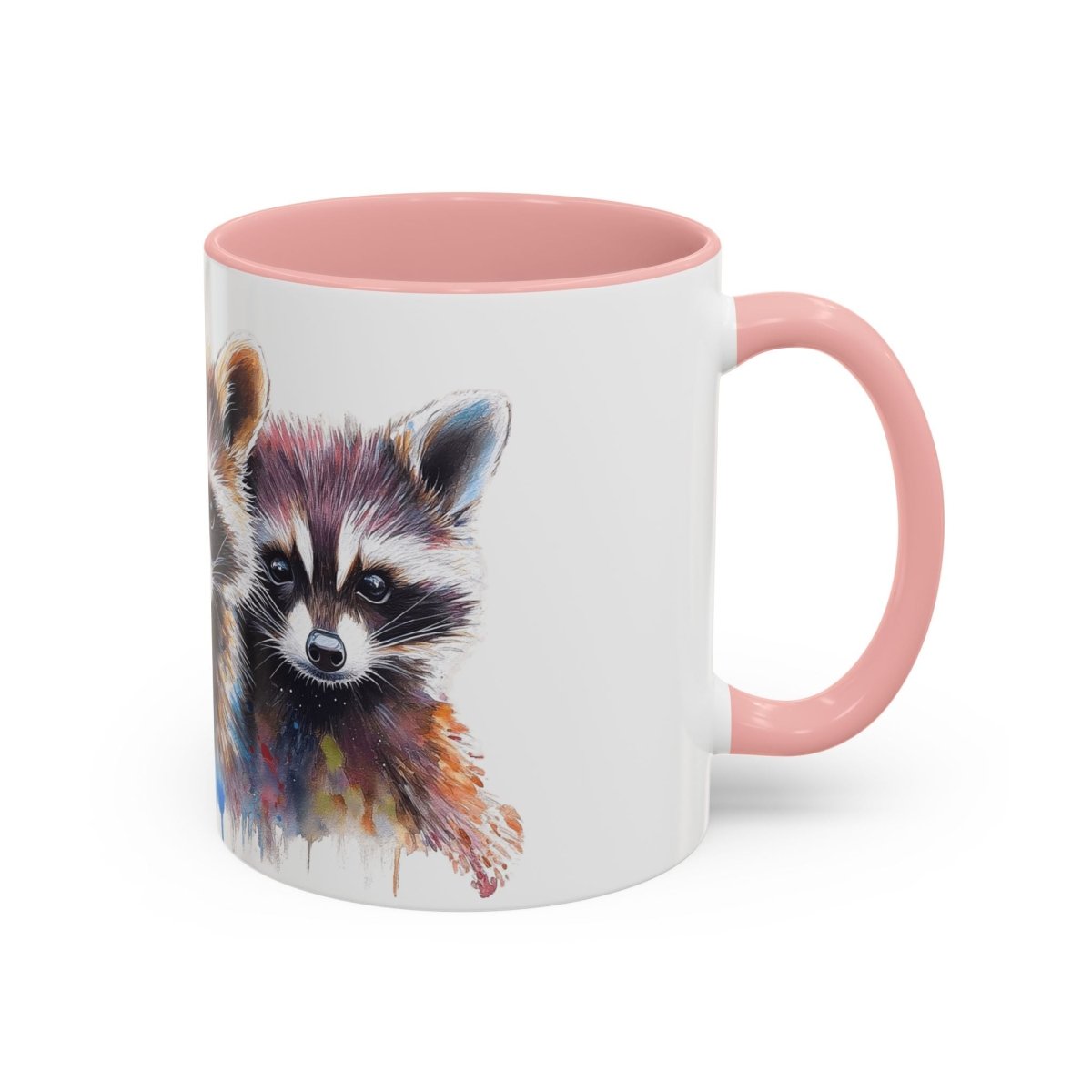Watercolor Raccoons 1 Mug - BigSippin