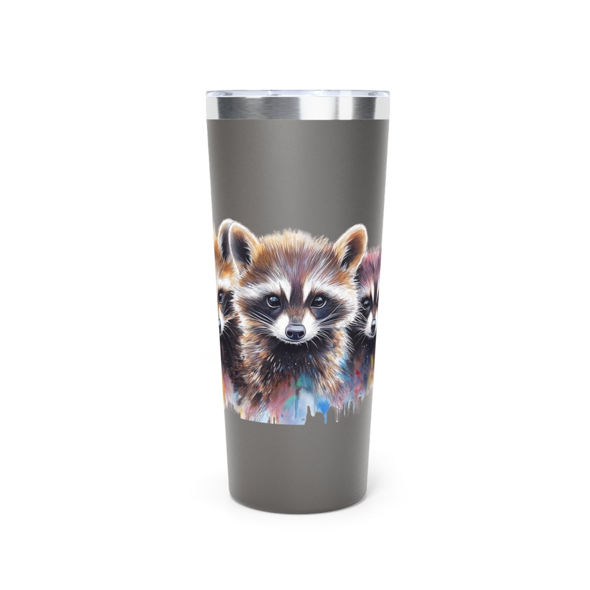 Watercolor Raccoons 1 Tumbler 22oz - BigSippin