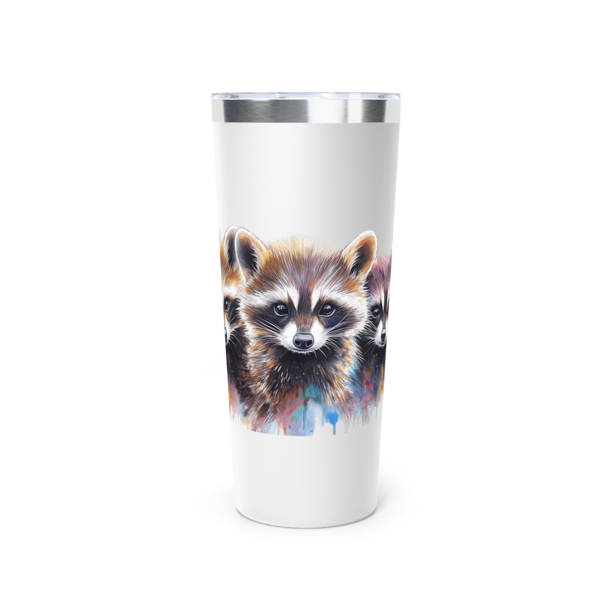Watercolor Raccoons 1 Tumbler 22oz - BigSippin