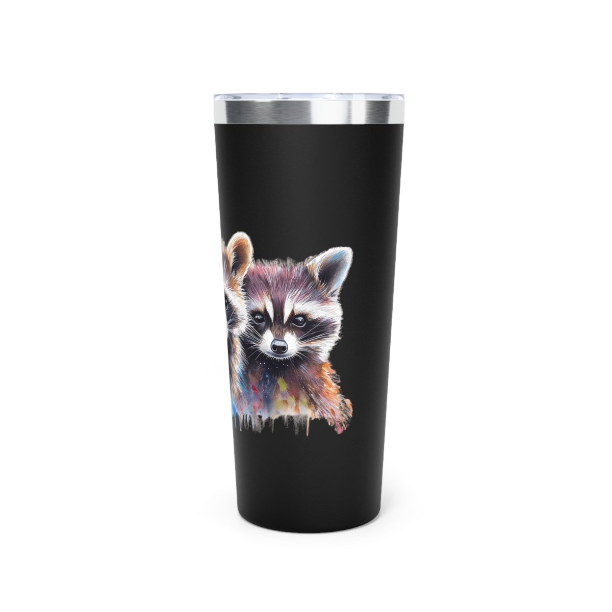 Watercolor Raccoons 1 Tumbler 22oz - BigSippin