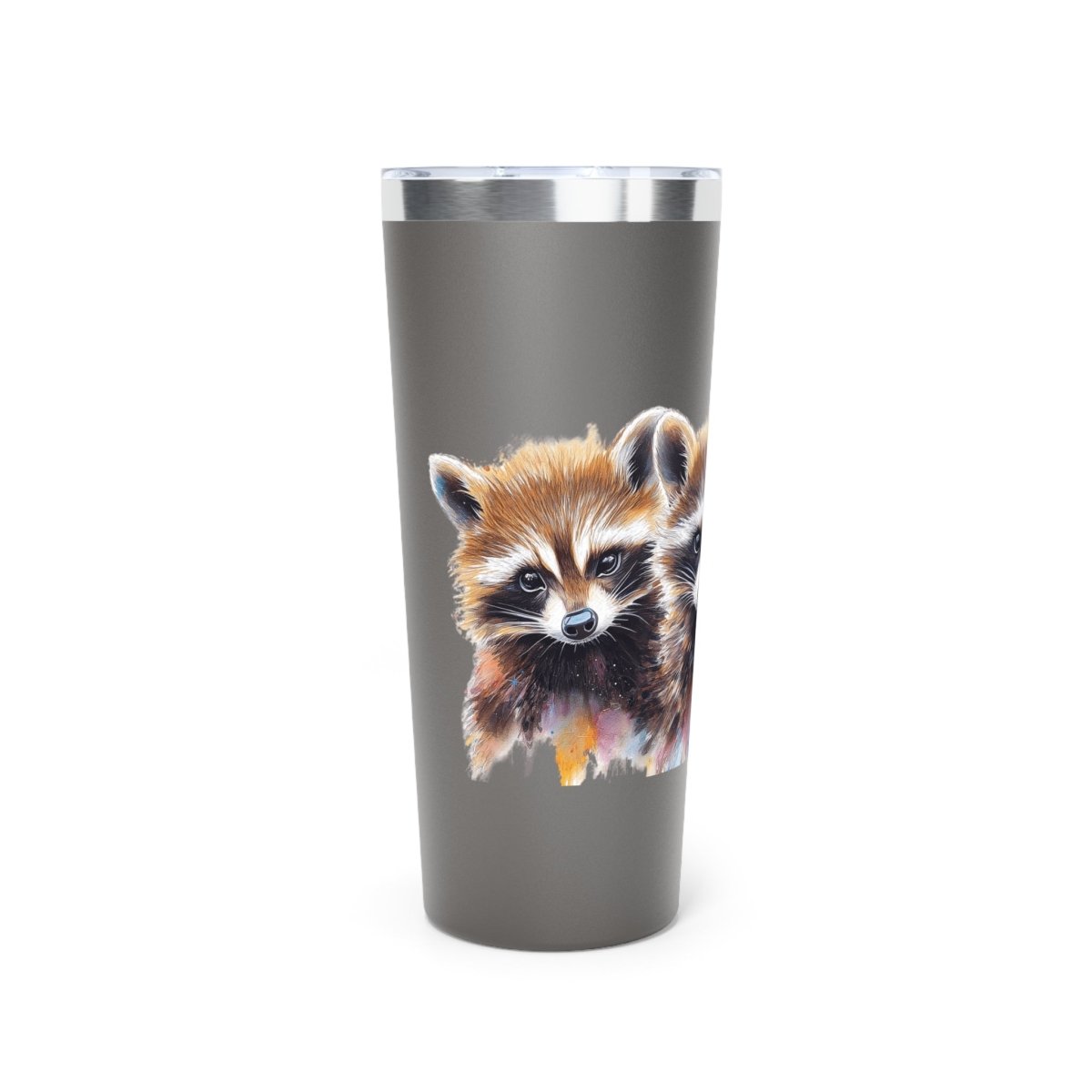Watercolor Raccoons 1 Tumbler 22oz - BigSippin