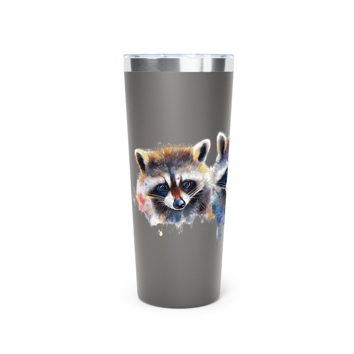 Watercolor Raccoons 3 Tumbler 22oz - BigSippin