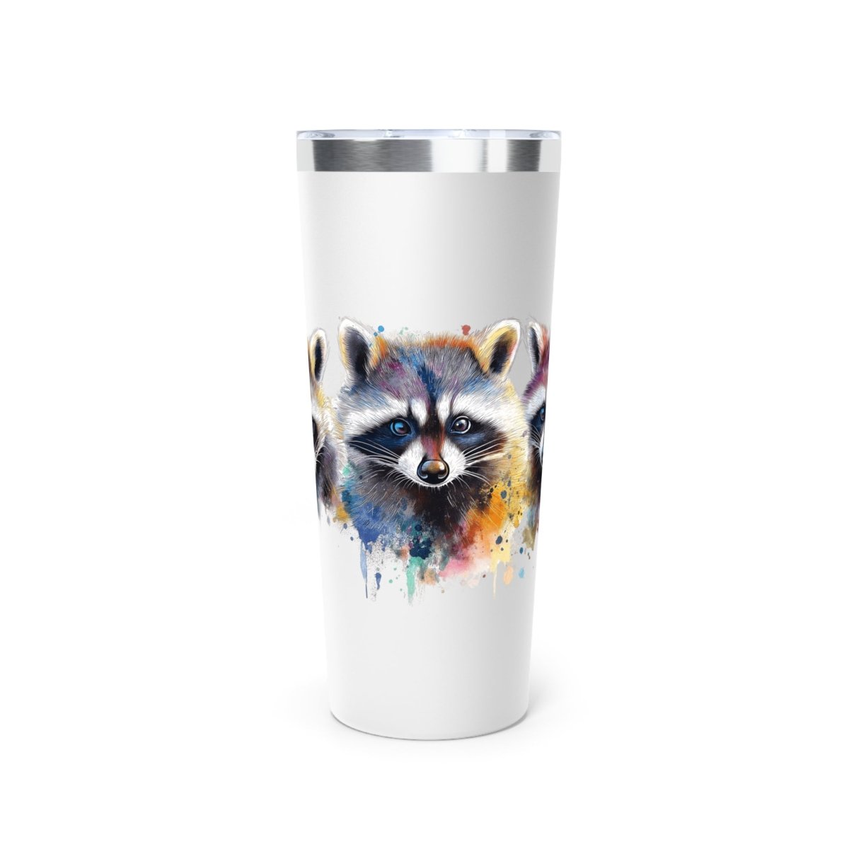 Watercolor Raccoons 3 Tumbler 22oz - BigSippin