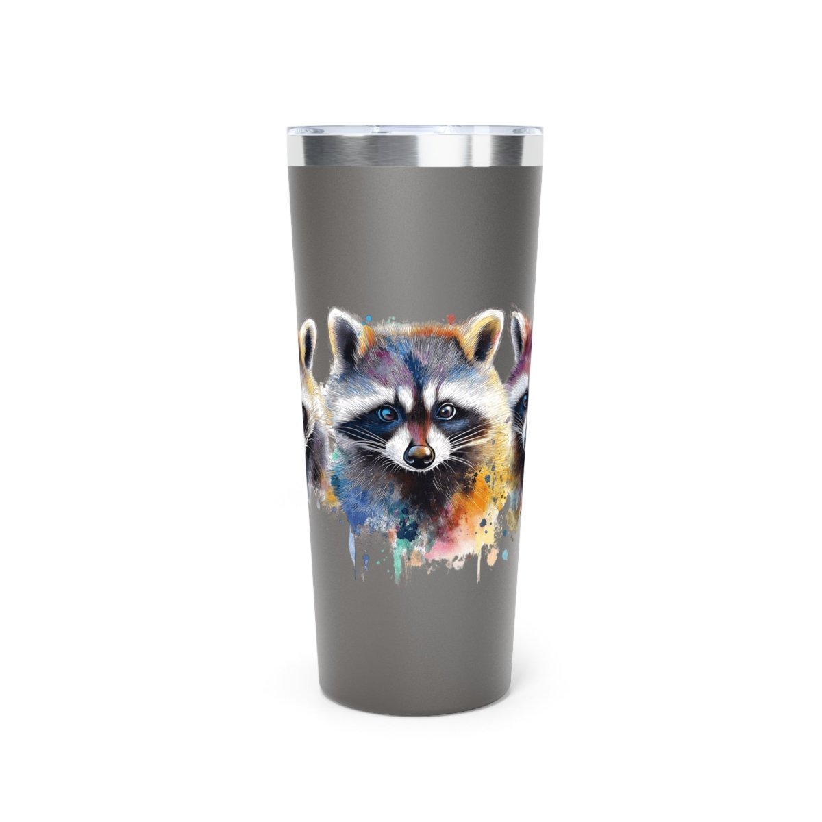 Watercolor Raccoons 3 Tumbler 22oz - BigSippin