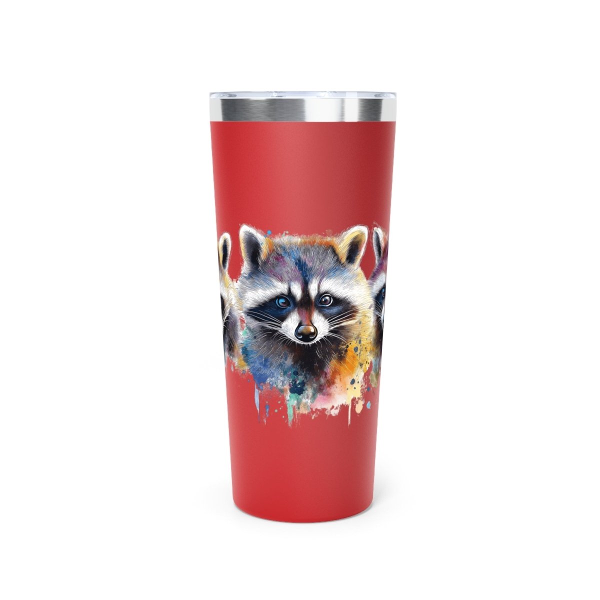 Watercolor Raccoons 3 Tumbler 22oz - BigSippin
