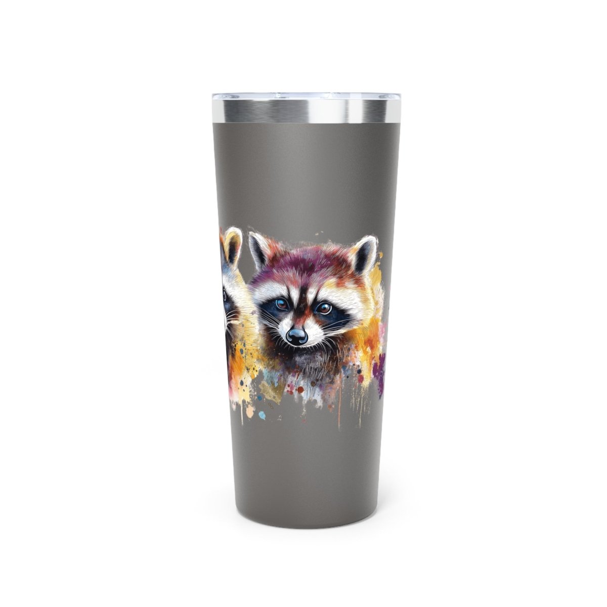 Watercolor Raccoons 3 Tumbler 22oz - BigSippin