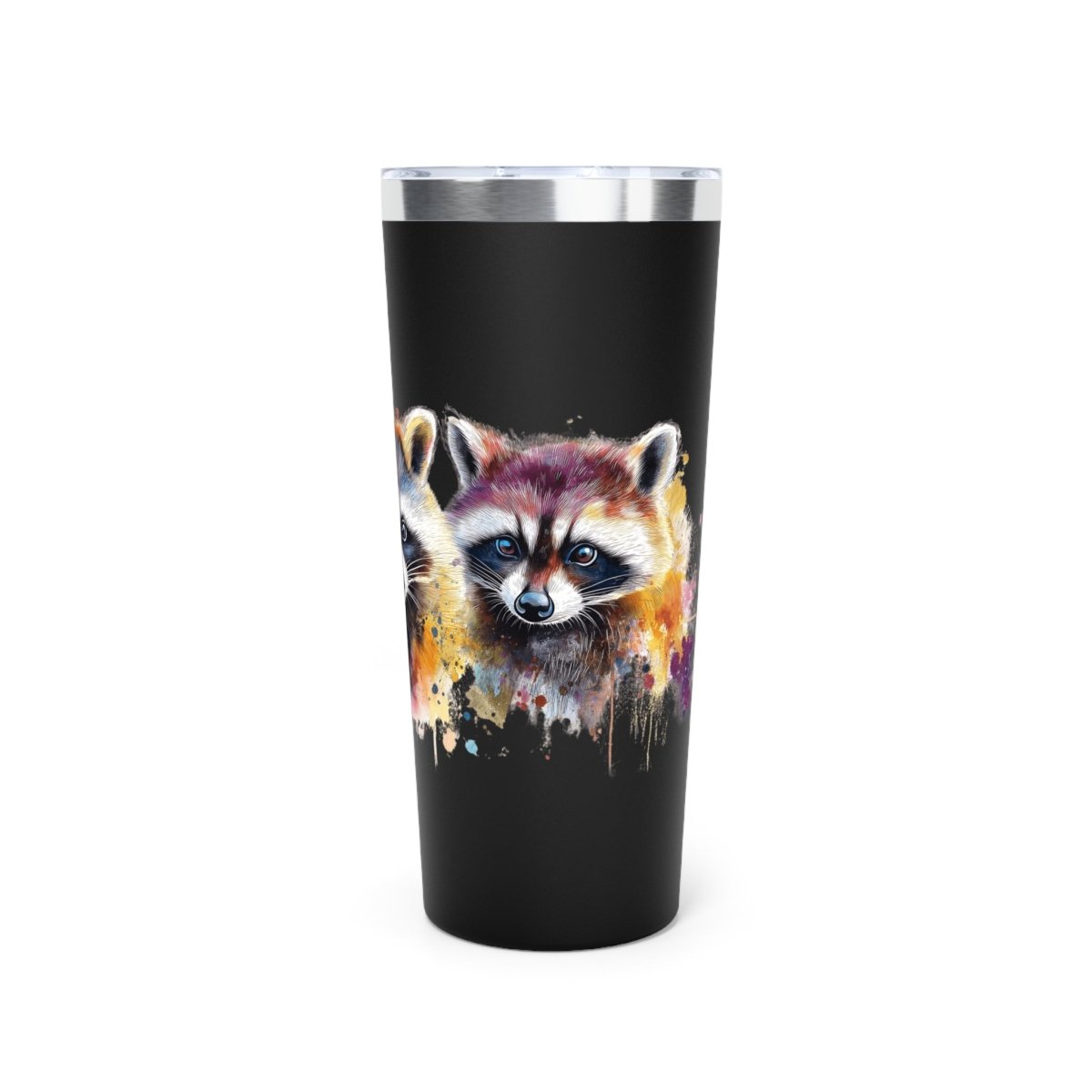 Watercolor Raccoons 3 Tumbler 22oz - BigSippin