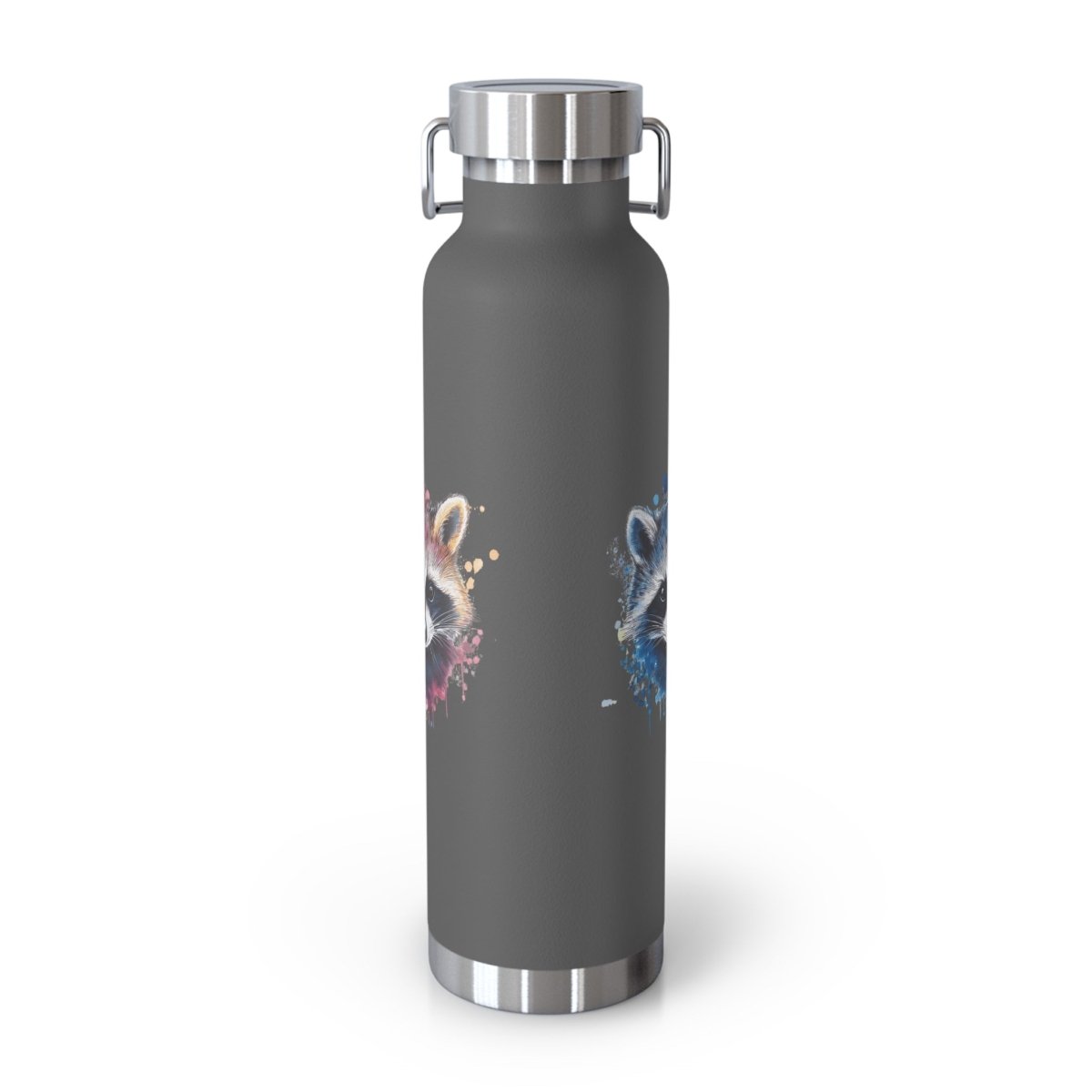 Watercolor Raccoons 4 Insulated Bottle 22oz - BigSippin