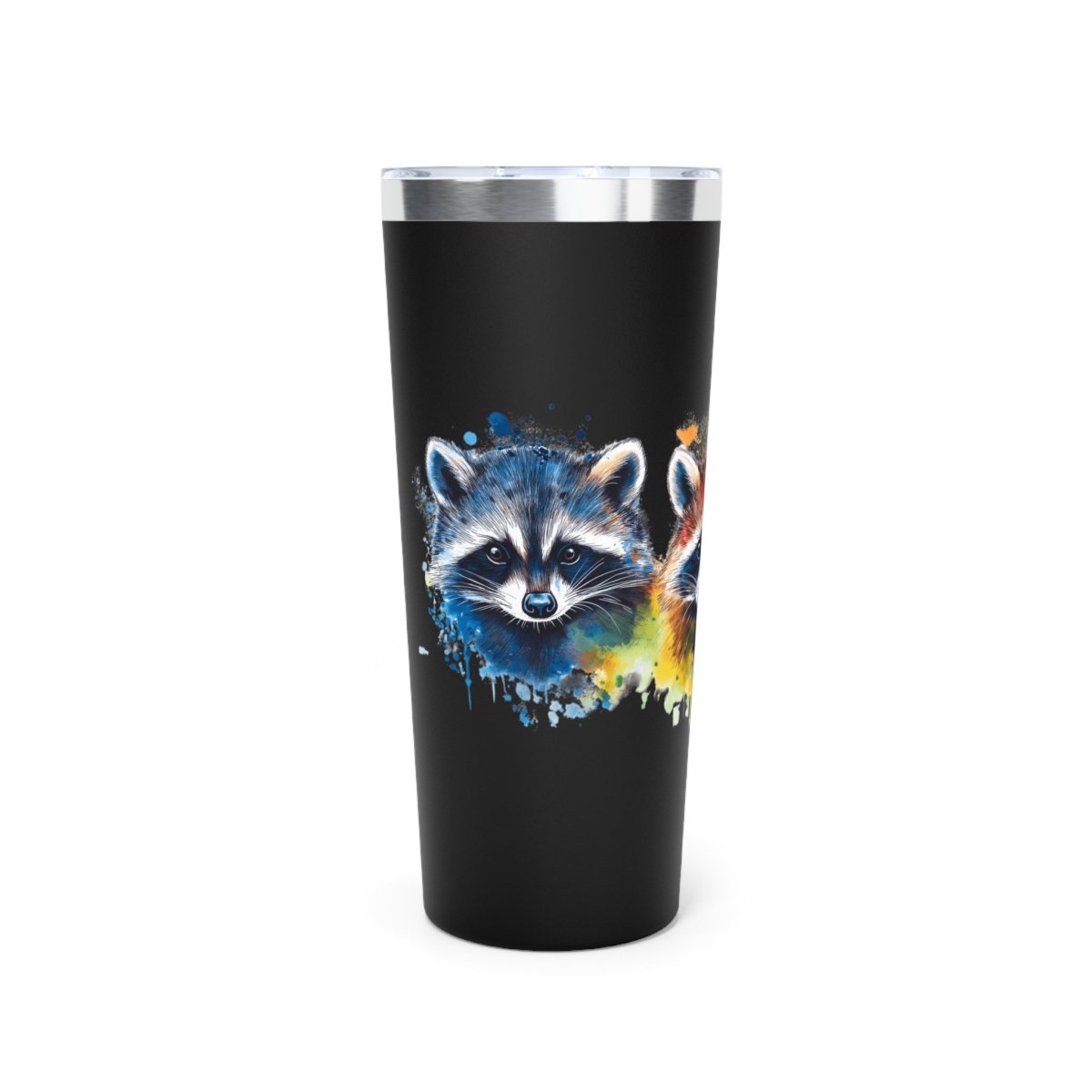 Watercolor Raccoons 4 Tumbler 22oz - BigSippin