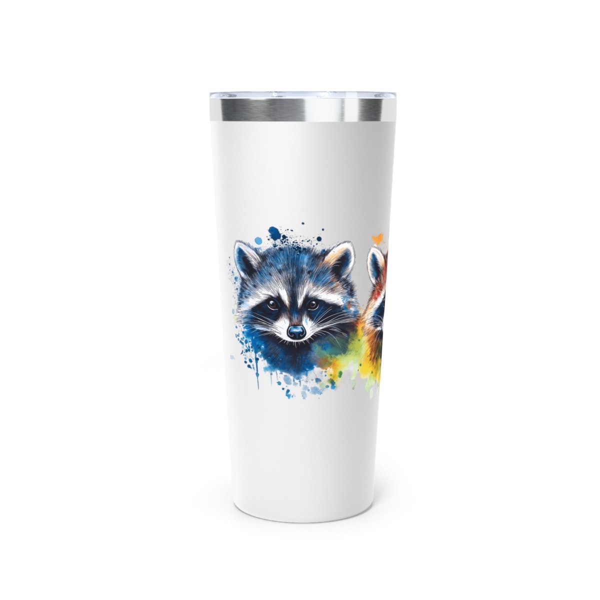 Watercolor Raccoons 4 Tumbler 22oz - BigSippin