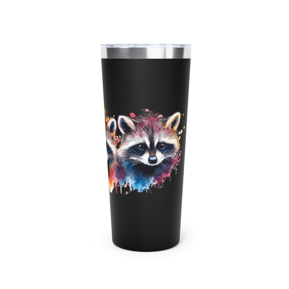 Watercolor Raccoons 4 Tumbler 22oz - BigSippin