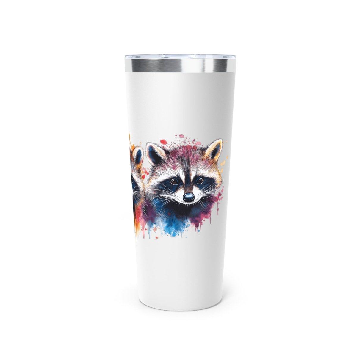 Watercolor Raccoons 4 Tumbler 22oz - BigSippin