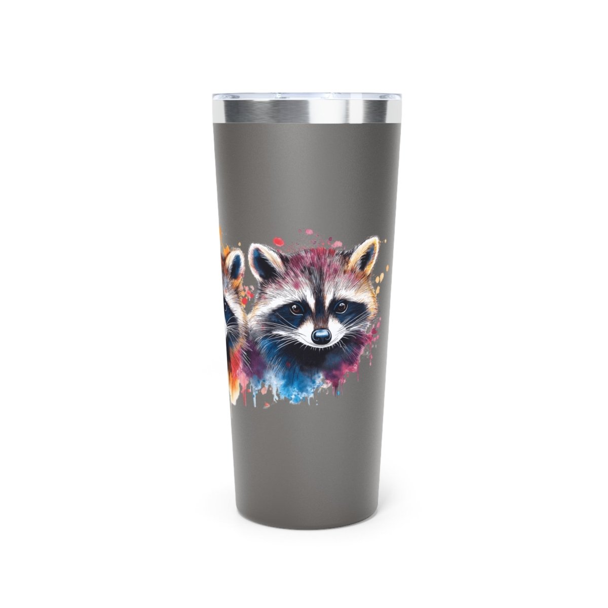 Watercolor Raccoons 4 Tumbler 22oz - BigSippin