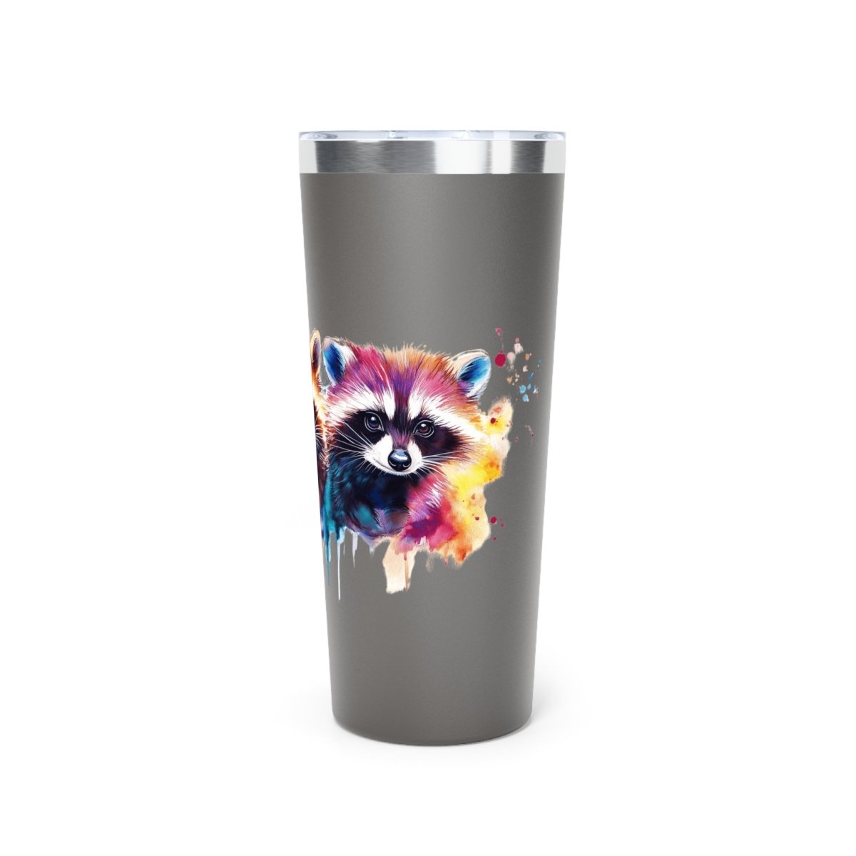 Watercolor Raccoons 5 Tumbler 22oz - BigSippin
