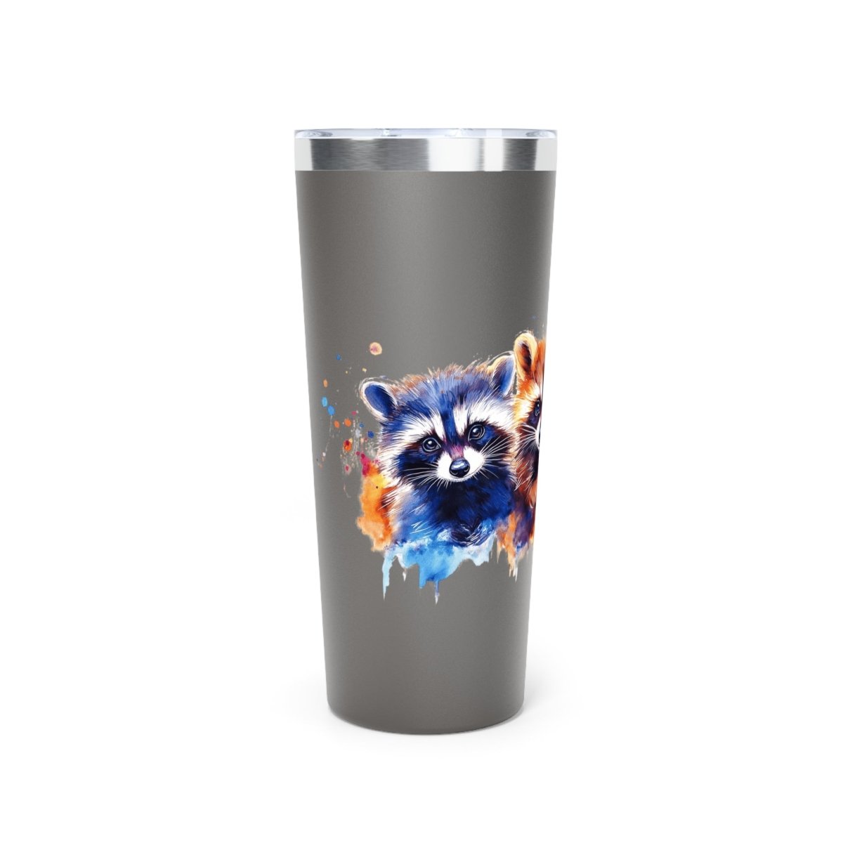 Watercolor Raccoons 5 Tumbler 22oz - BigSippin