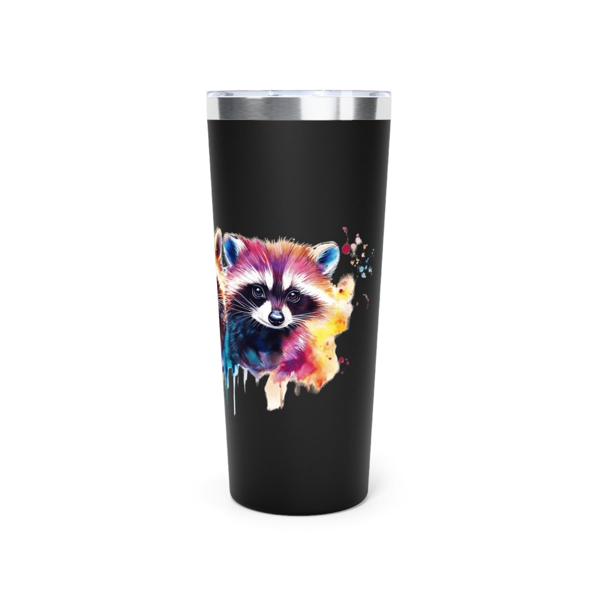 Watercolor Raccoons 5 Tumbler 22oz - BigSippin