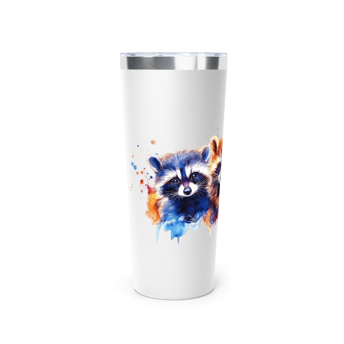Watercolor Raccoons 5 Tumbler 22oz - BigSippin