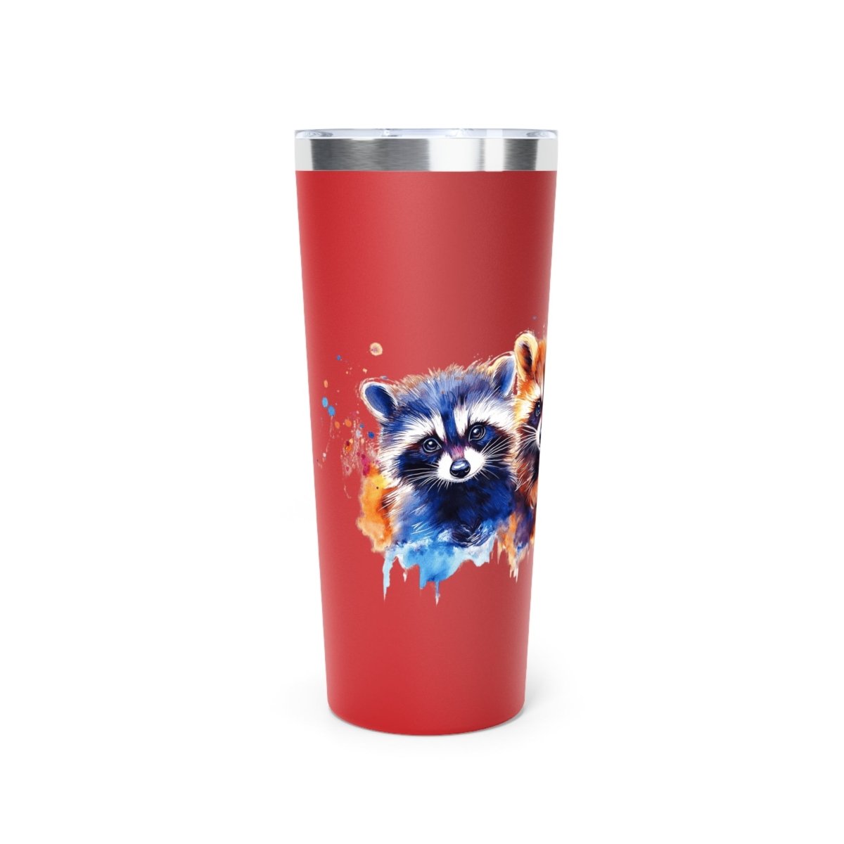 Watercolor Raccoons 5 Tumbler 22oz - BigSippin