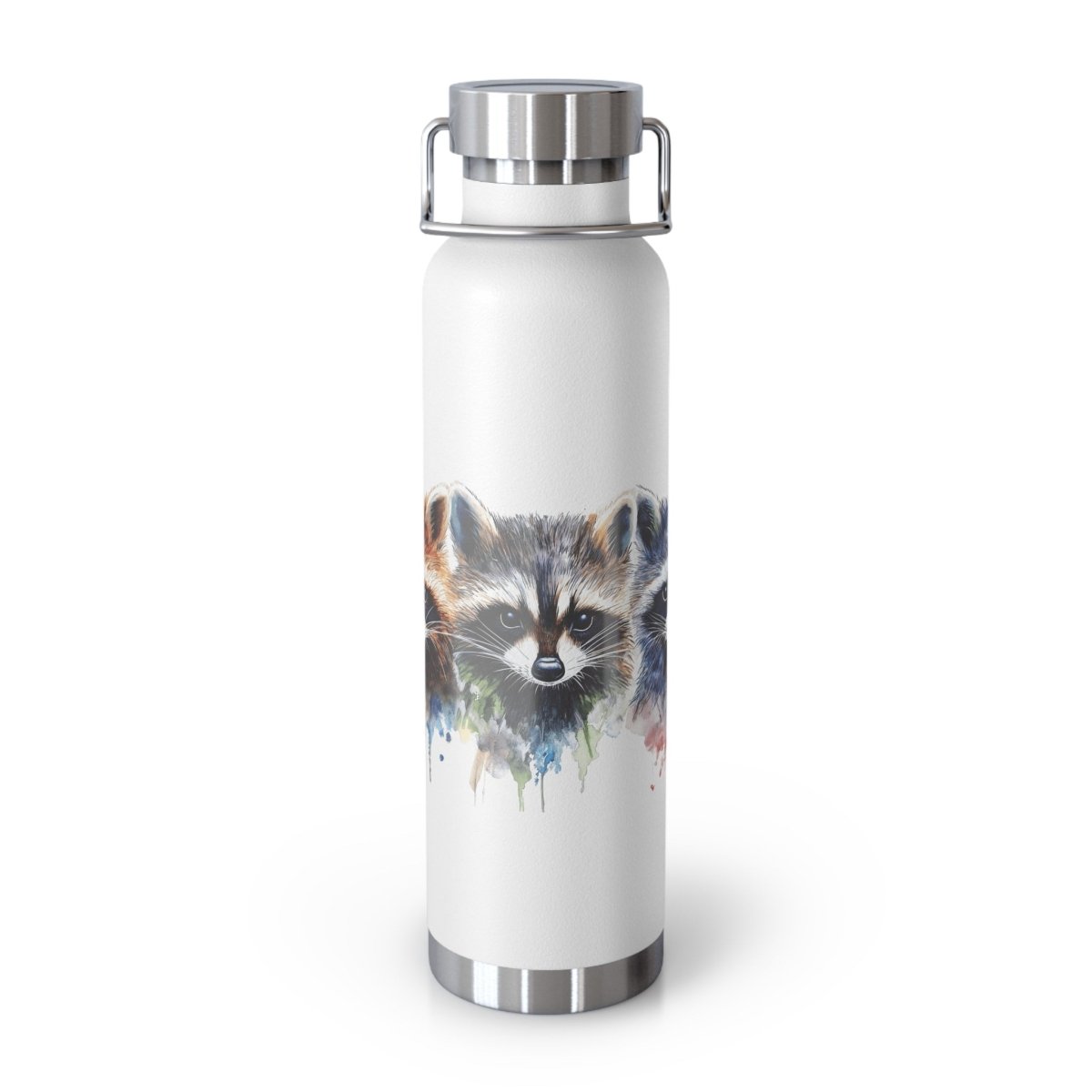 Watercolor Raccoons 6 Insulated Bottle 22oz - BigSippin