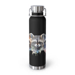 Watercolor Raccoons 6 Insulated Bottle 22oz - BigSippin