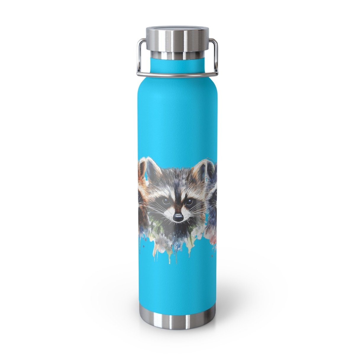 Watercolor Raccoons 6 Insulated Bottle 22oz - BigSippin