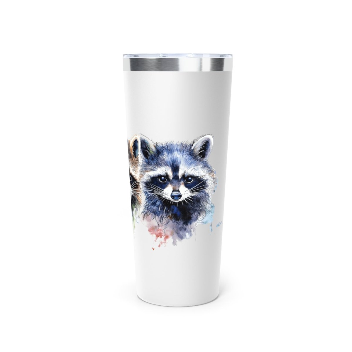 Watercolor Raccoons 6 Tumbler 22oz - BigSippin