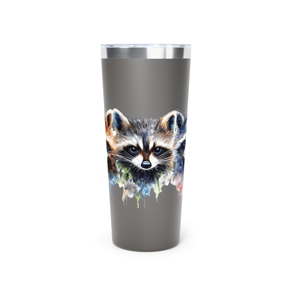 Watercolor Raccoons 6 Tumbler 22oz - BigSippin