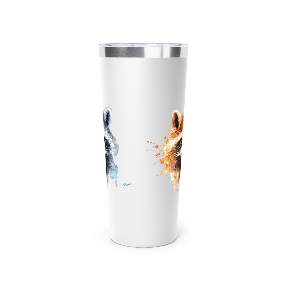 Watercolor Raccoons 6 Tumbler 22oz - BigSippin