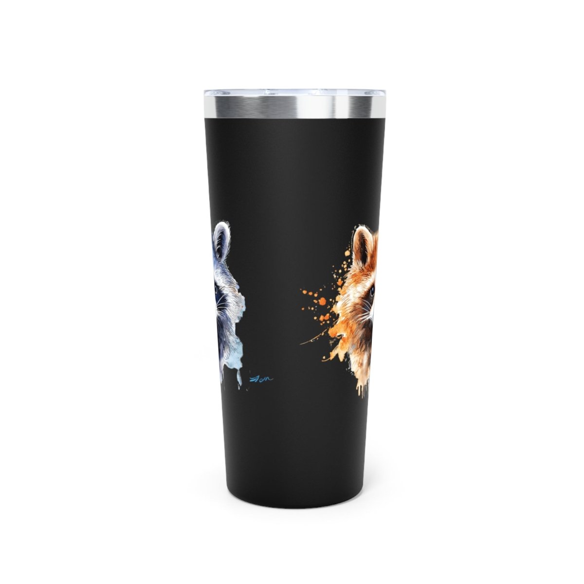 Watercolor Raccoons 6 Tumbler 22oz - BigSippin