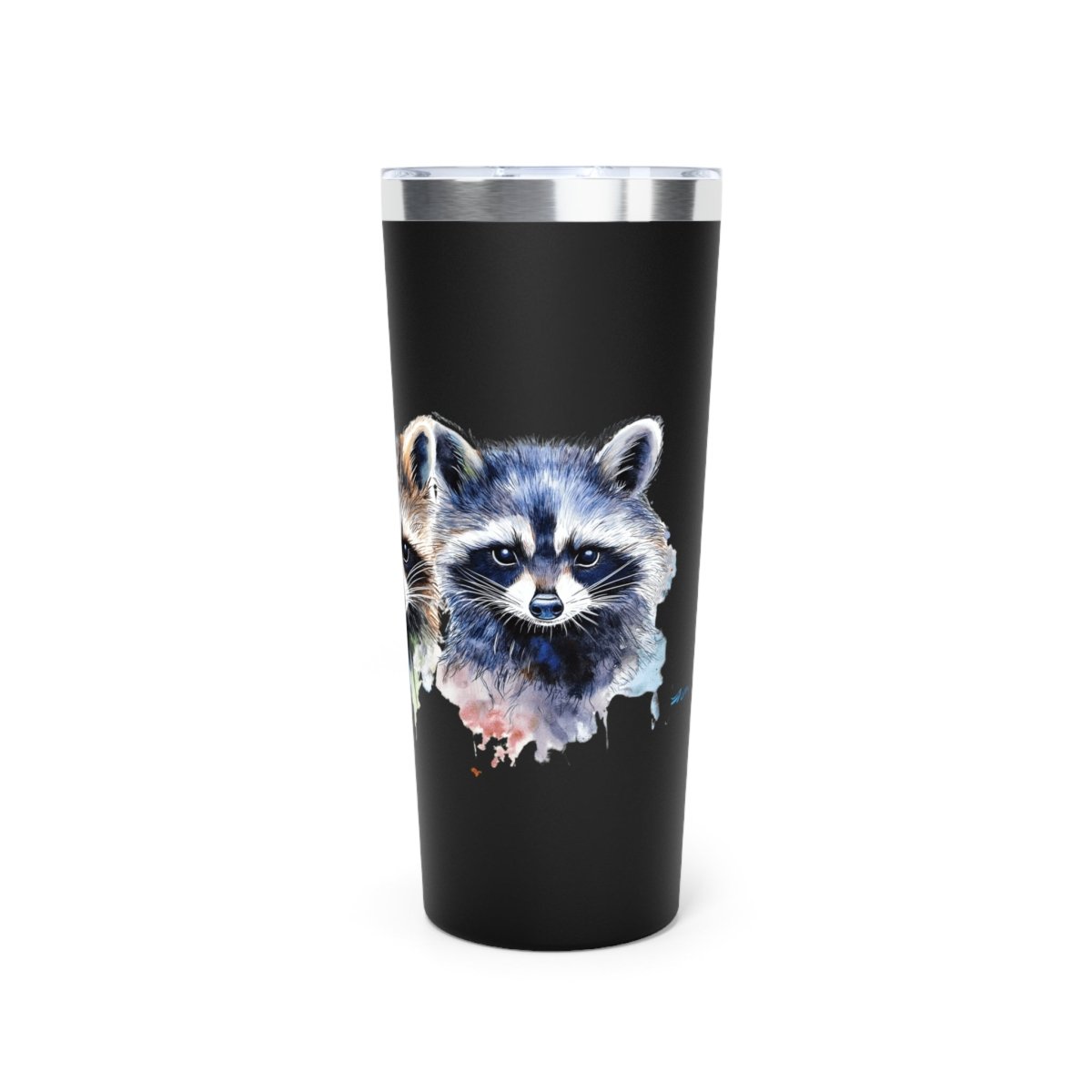Watercolor Raccoons 6 Tumbler 22oz - BigSippin
