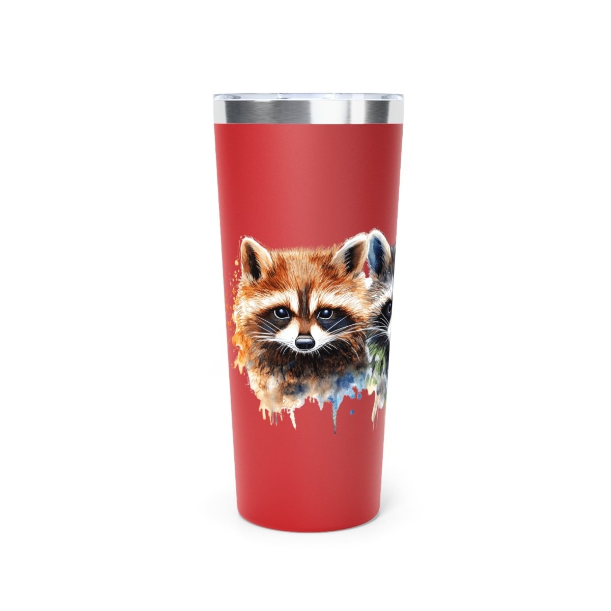 Watercolor Raccoons 6 Tumbler 22oz - BigSippin