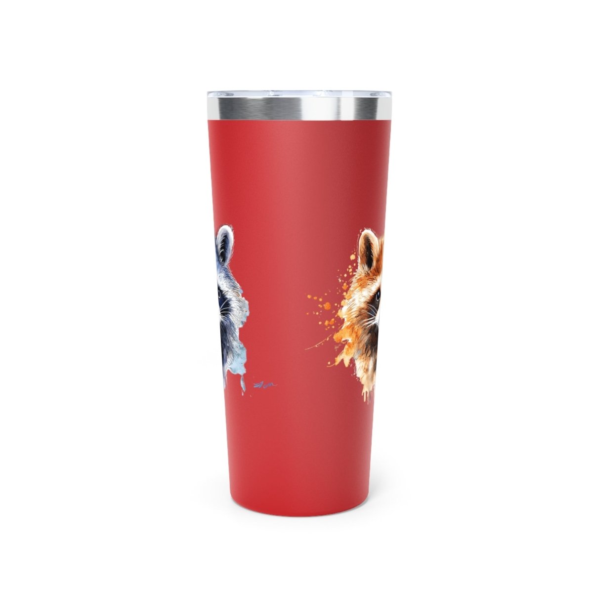 Watercolor Raccoons 6 Tumbler 22oz - BigSippin
